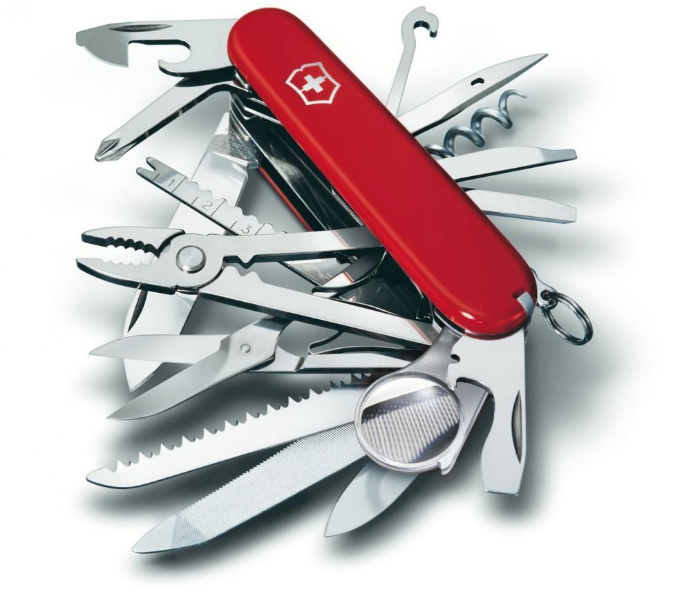 Мультитулы, складные ножи Victorinox SwissChamp