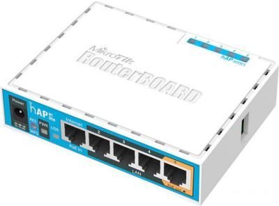 Wi-Fi роутер Mikrotik hAP ac lite [RB952Ui-5ac2nD]