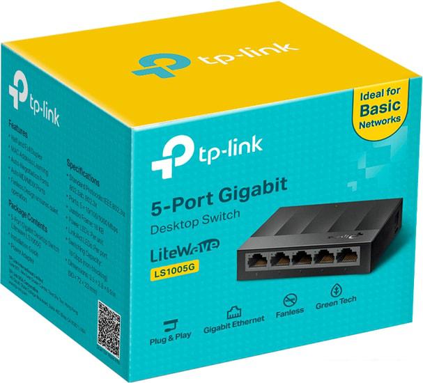 Неуправляемый коммутатор TP-Link LS1005G