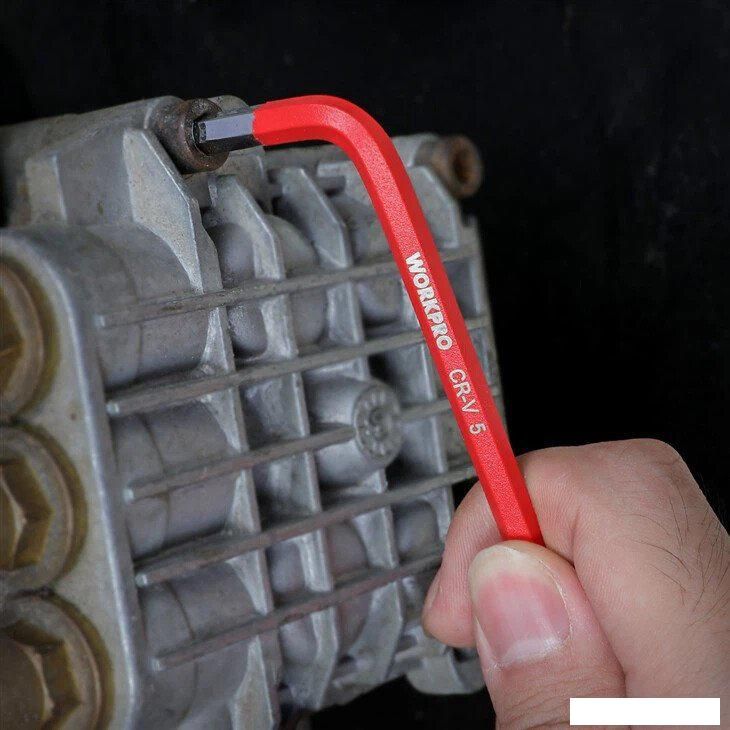 Набор ключей Workpro WP222037 (18 предметов)