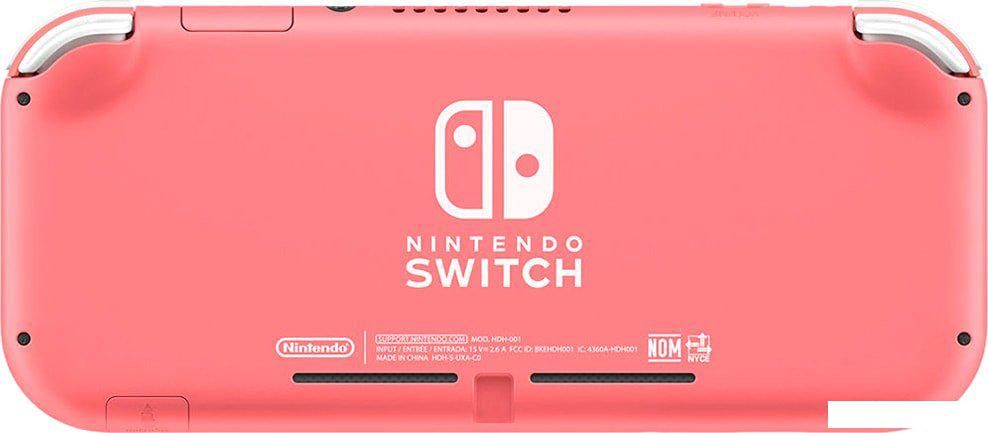 Игровая приставка Nintendo Switch Lite (розовый)