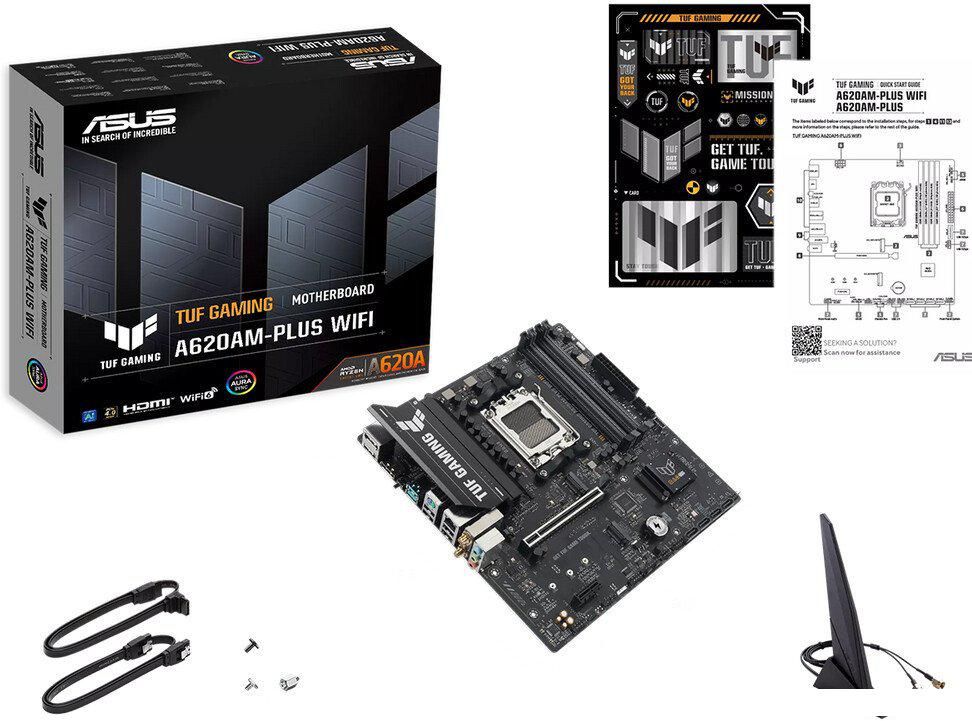 Материнская плата ASUS TUF Gaming A620AM-Plus WiFi