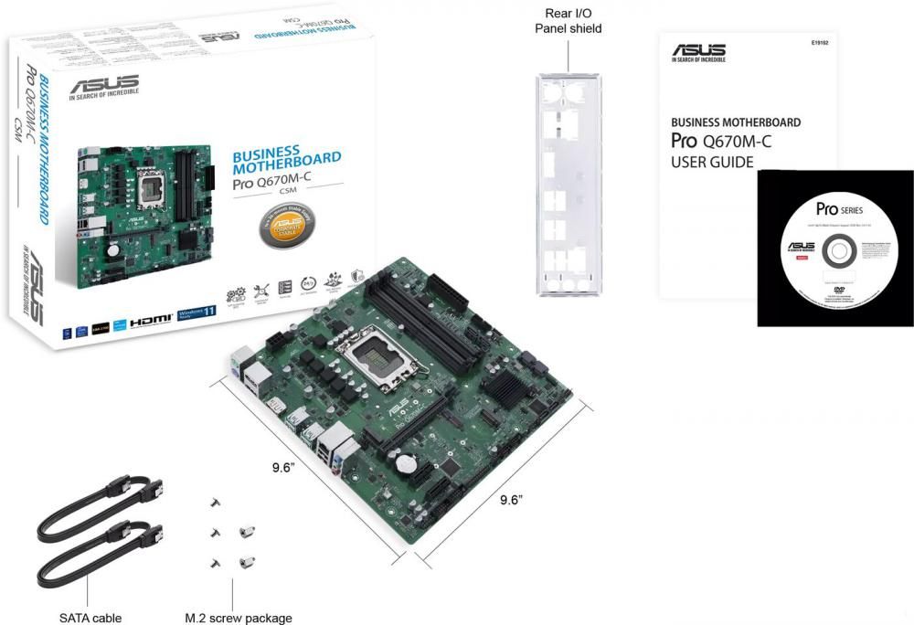 Материнская плата ASUS Pro Q670M-C-CSM