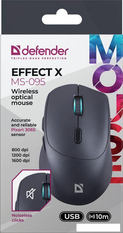 Игровая мышь Defender Effect X MS-095
