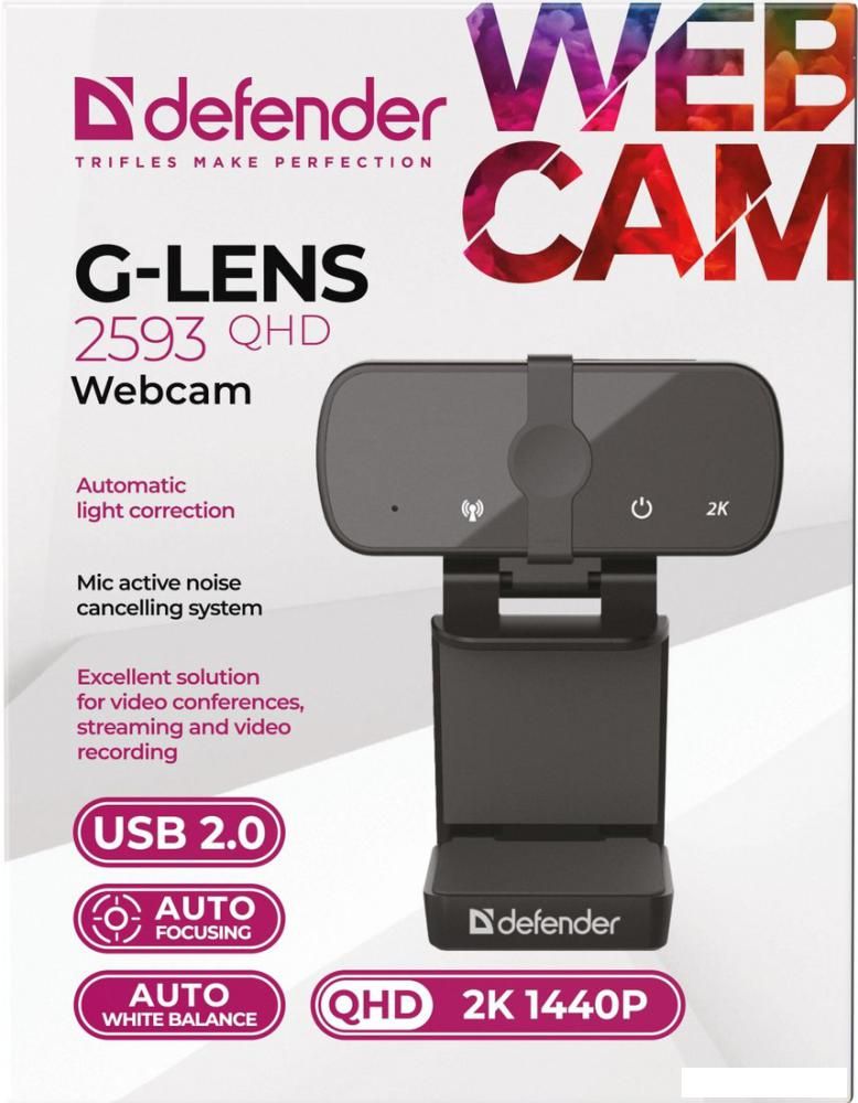 Веб-камера Defender G-lens 2593