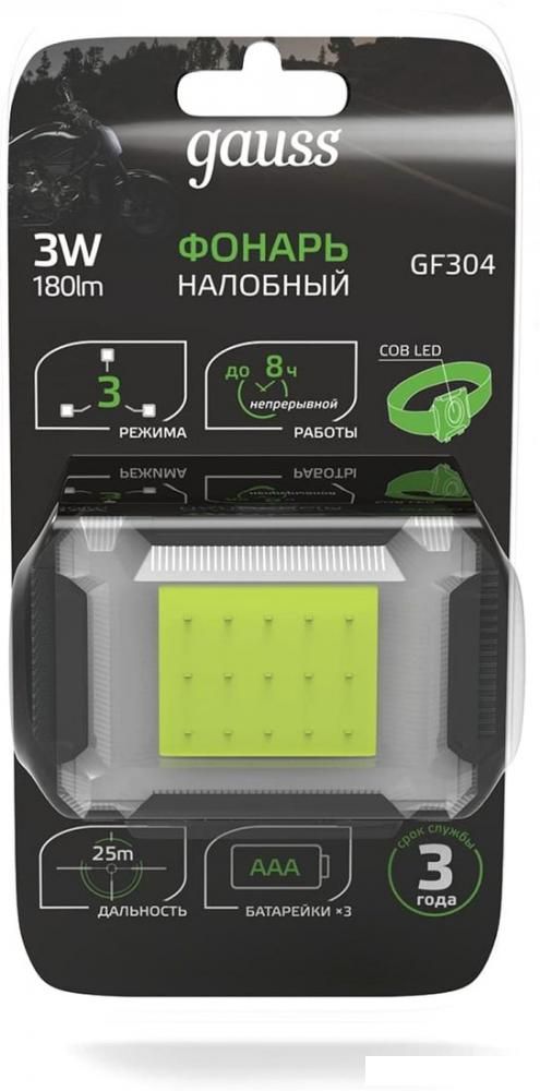 Фонарь Gauss GFL304