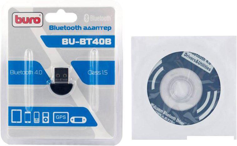 Bluetooth адаптер Buro BU-BT40B