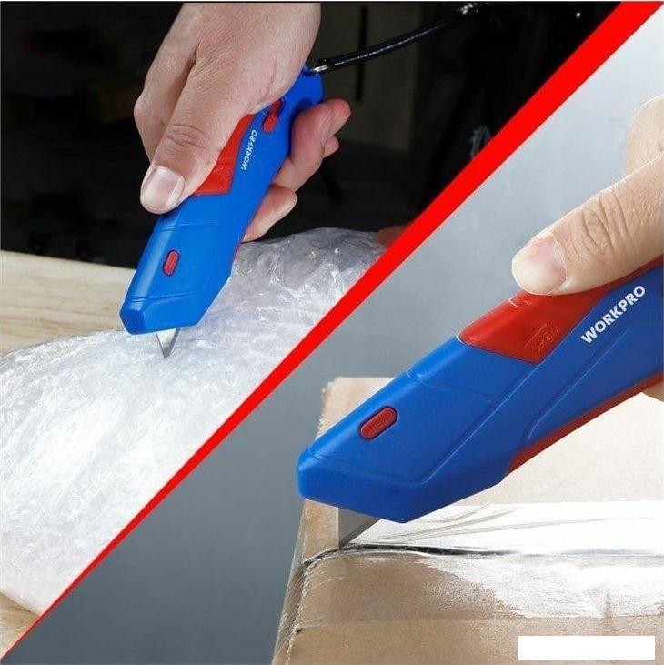 Нож строительный Workpro WP213010