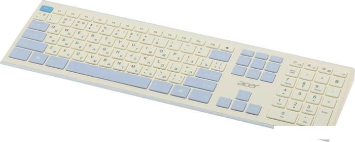 Офисный набор Acer OCC205 (белый/голубой)