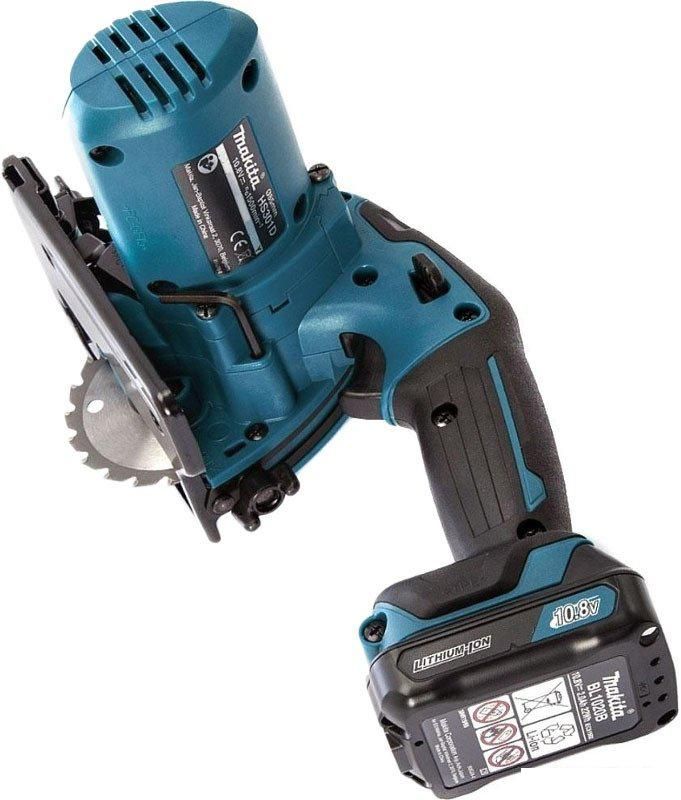Дисковая (циркулярная) пила Makita HS301DWME (с 2-мя АКБ 4 Ah)