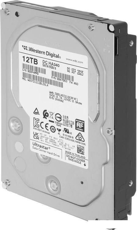 Жесткий диск WD Ultrastar DC HC340 12TB WUS721212BLE6L4