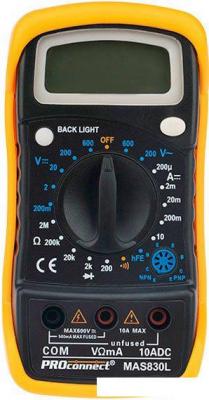 Мультиметр PROconnect MAS830L