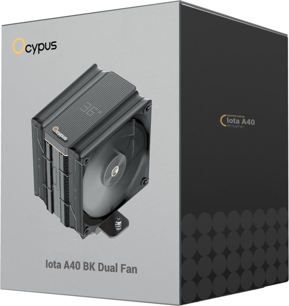 Кулер для процессора Ocypus Iota A40 BK Dual Fan Iota-A40-BK2NNWD00X-GL