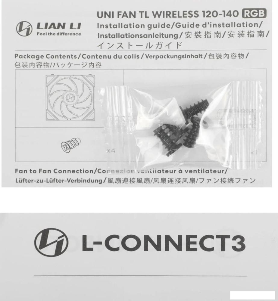 Вентилятор для корпуса Lian Li Uni Fan TL 120 Wireless G99.12TL1W1W.R0