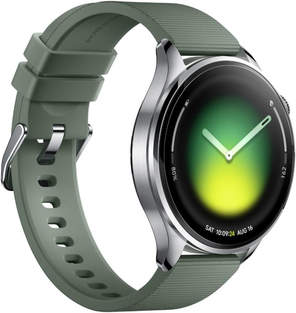 Умные часы Xiaomi Watch 5 (зеленый, международная версия)