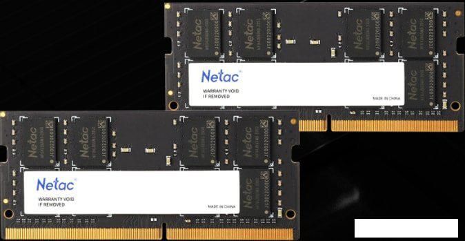 Оперативная память Netac Basic 4GB DDR4 SODIMM PC4-21300 NTBSD4N26SP-04