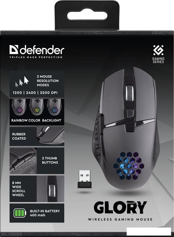 Игровая мышь Defender Glory GM-514 (черный)