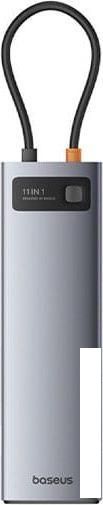 Док-станция Baseus Metal Gleam Series 11-Port Hub B00030709811-00