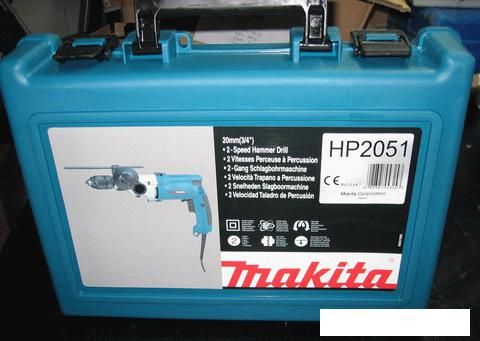 Ударная дрель Makita HP 2051