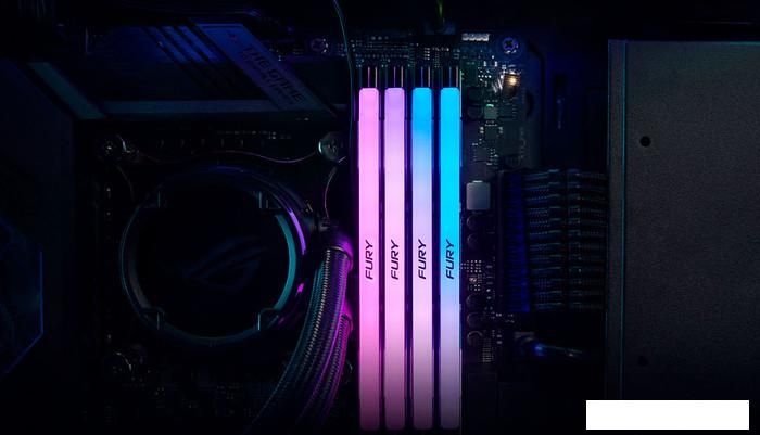 Оперативная память Kingston FURY Renegade RGB 32ГБ DDR5 6400 МГц KF564C32RSA-32