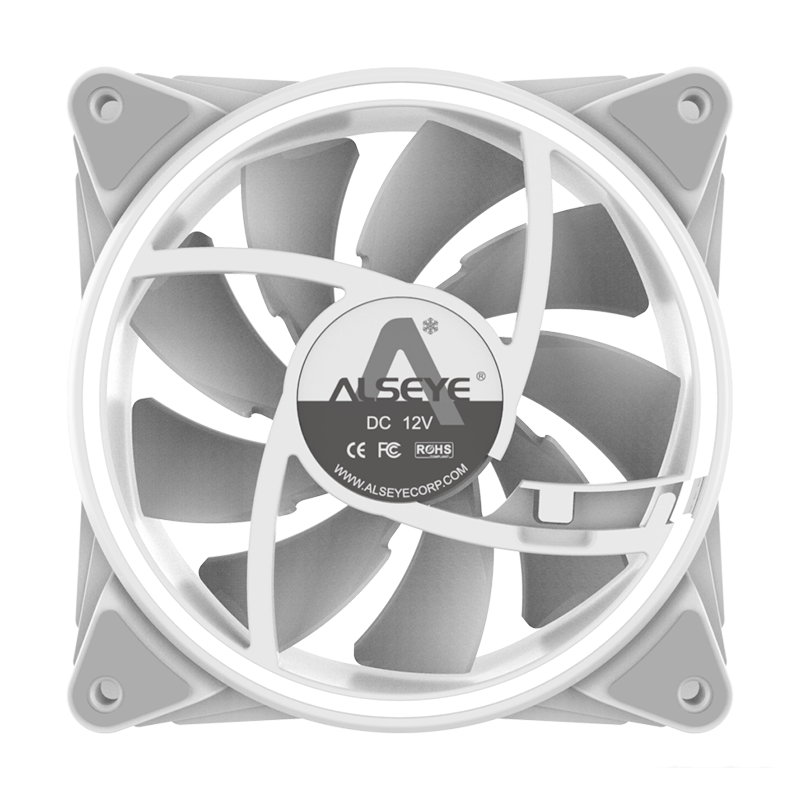Вентилятор для корпуса ALSEYE Halo Pro (белый)