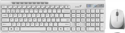 Офисный набор Genius SlimStar 8230 (белый)