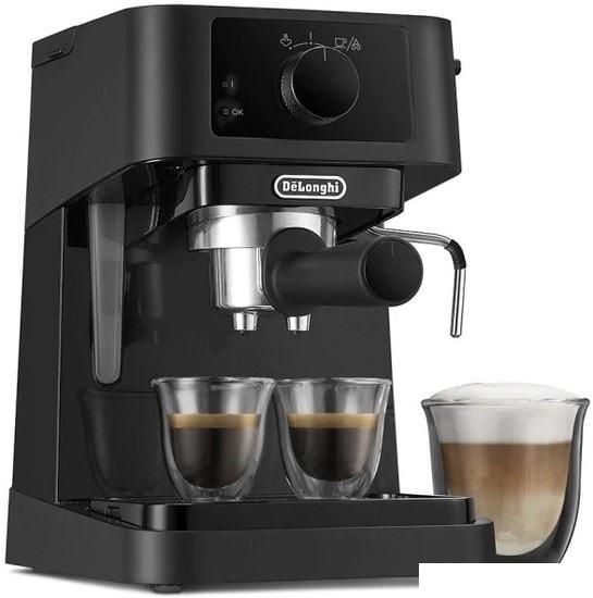 Рожковая кофеварка DeLonghi Stilosa EC230.BK