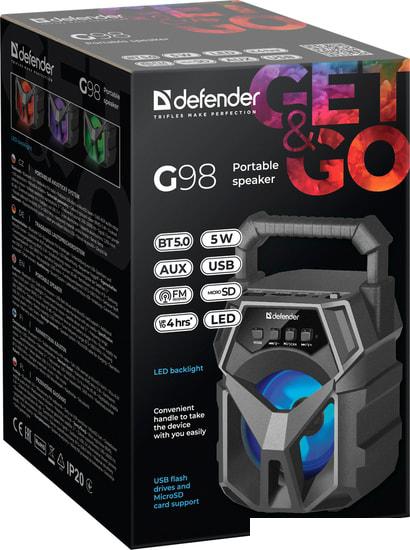 Беспроводная колонка Defender G98