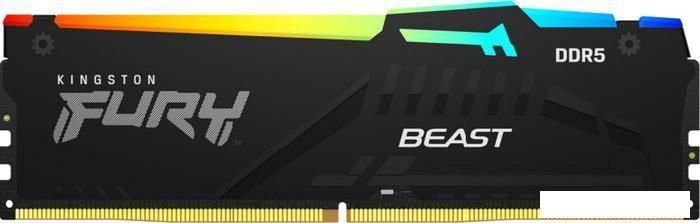 Оперативная память Kingston FURY Beast RGB 8ГБ DDR5 5600 МГц KF556C36BBEA-8