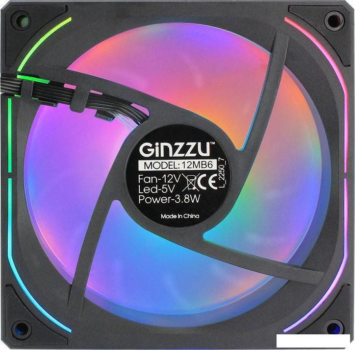 Вентилятор для корпуса Ginzzu 12MB6