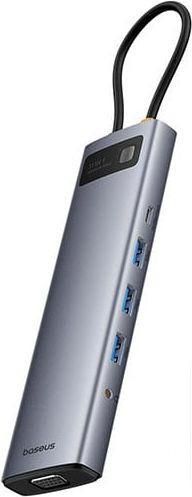 Док-станция Baseus Metal Gleam Series 11-Port Hub B00030709811-00