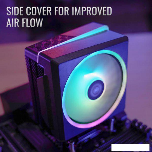 Кулер для процессора AeroCool Cylon 4F WH ARGB PWM 4P