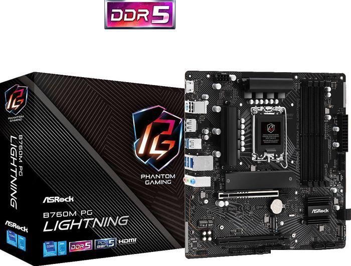 Материнская плата ASRock B760M PG Lightning