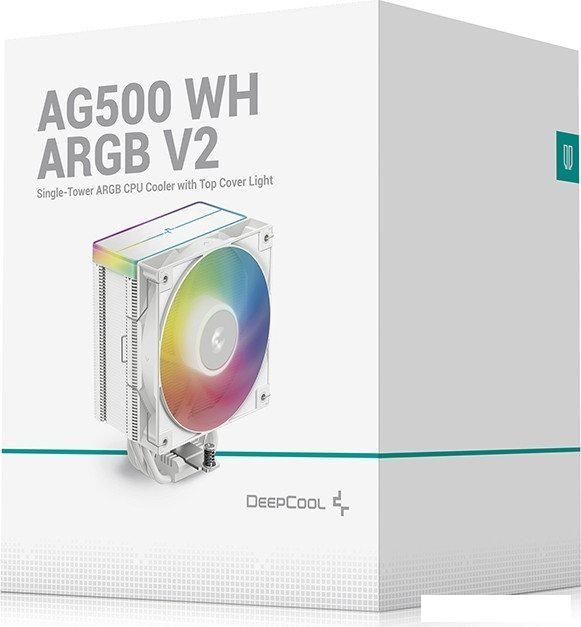 Кулер для процессора DeepCool AG500 WH ARGB V2 R-AG500-WHAMMN-GJD