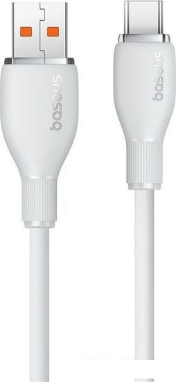 Кабель Baseus Pudding Series USB Type-A - USB Type-C (2 м, белый)
