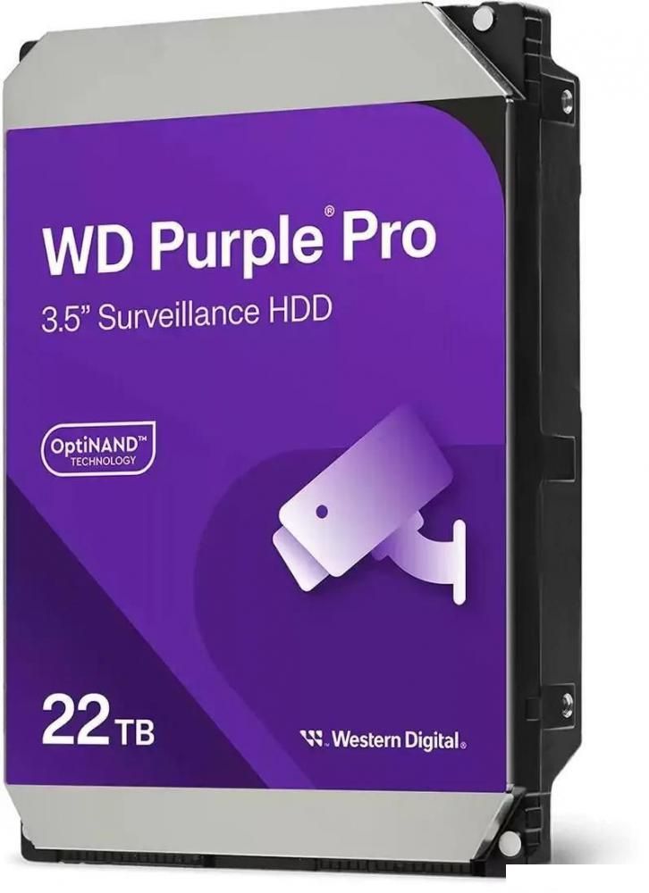 Жесткий диск WD Purple Pro 22TB WD221PURP