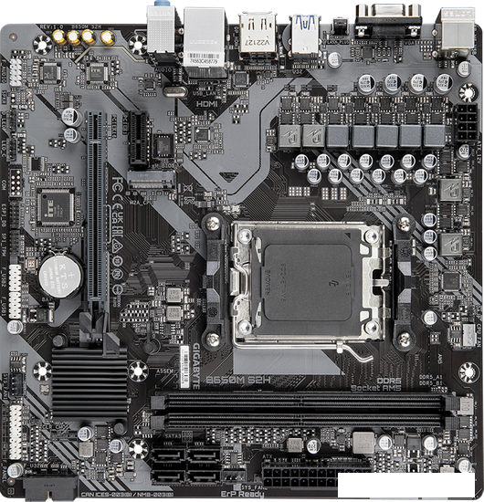 Материнская плата Gigabyte B650M S2H (rev. 1.0)