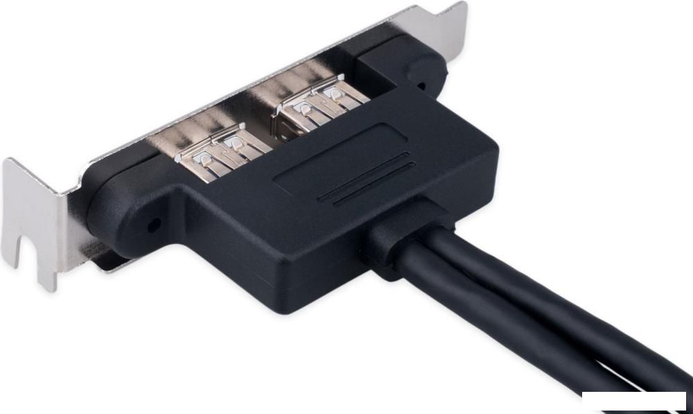 Планка Cablexpert CC-USB3-RECEPTACLE-LP