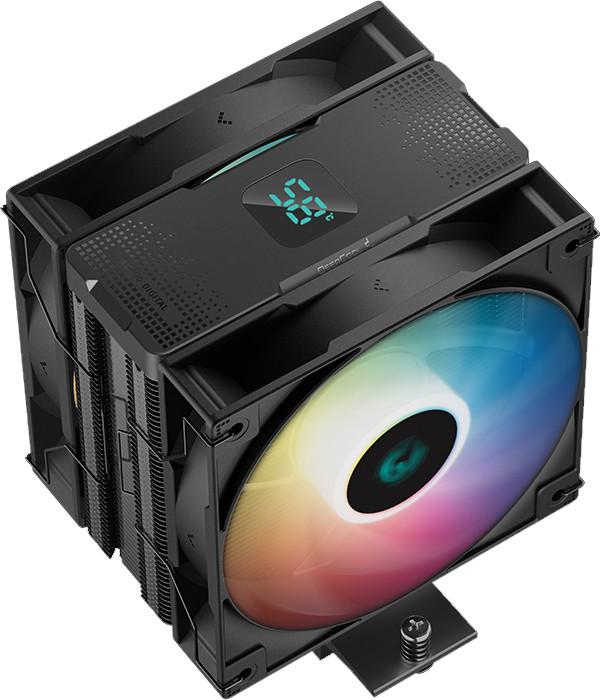 Кулер для процессора DeepCool AG400 Digital ARGB BK AG400 DIGITAL PLUS