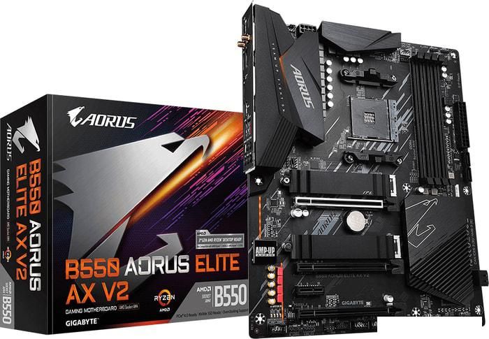 Материнская плата Gigabyte B550 Aorus Elite AX V2 (rev. 1.0)