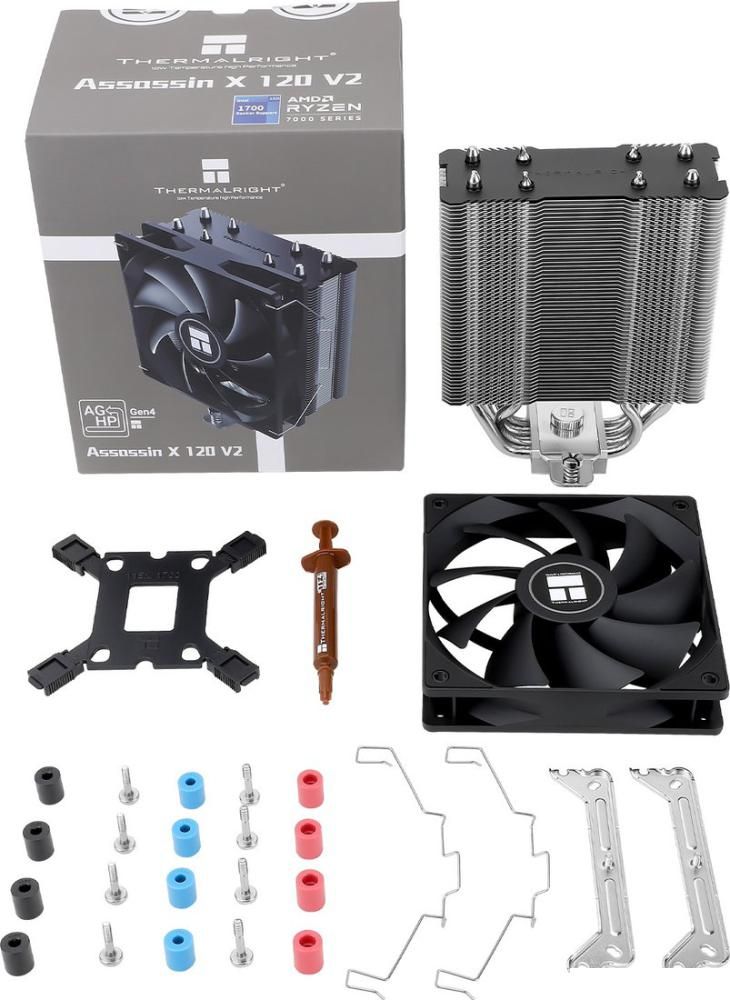 Кулер для процессора Thermalright Assassin X 120 V2 (черный)