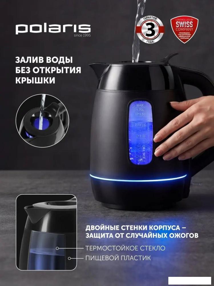 Электрический чайник Polaris PWK 0723DDW Water Way Pro