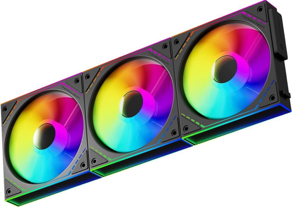 Комплект вентиляторов для корпуса Thermalright TL-M12Q-S X3 (черный)
