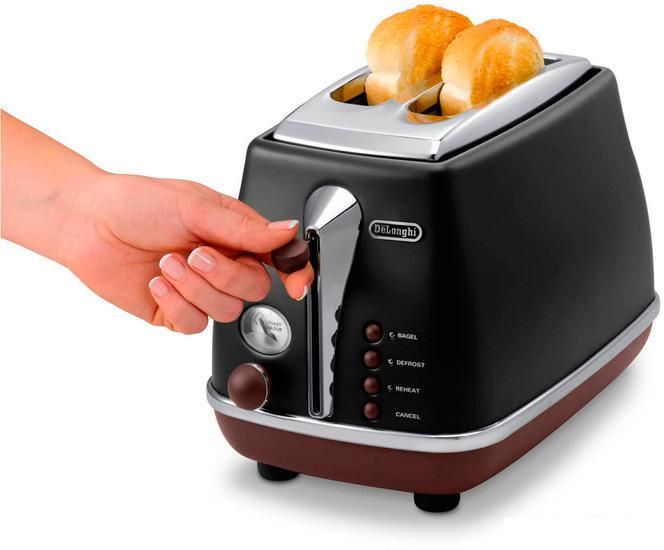 Тостер DeLonghi CTOV 2103.BK