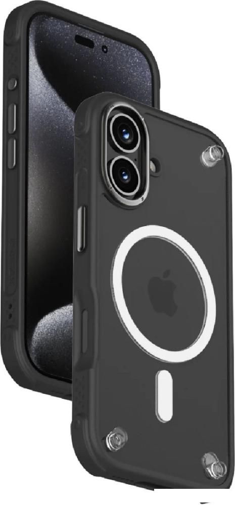 Чехол для телефона Momax CaseForm Air MagSafe для iPhone 16 MUAP24SD (черный)