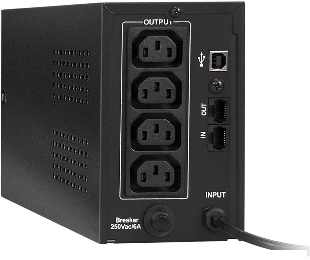 Источник бесперебойного питания ExeGate SpecialPro Smart LLB-800.LCD.AVR.C13.RJ.USB