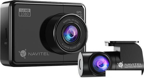 Видеорегистратор-GPS информатор (2в1) NAVITEL R9 Dual