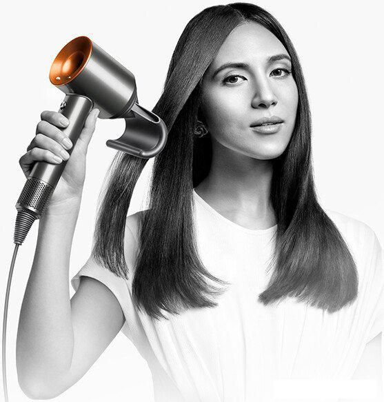 Фен Dyson HD07 Supersonic 113277-01 (евровилка, берлинская лазурь/медный)