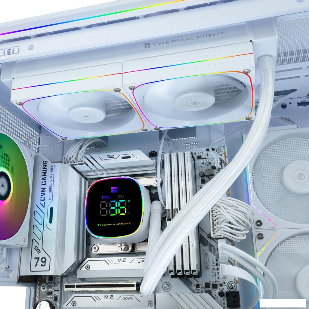 Система жидкостного охлаждения для процессора Thermalright Frozen Horizon 240 Digital ARGB (белый)