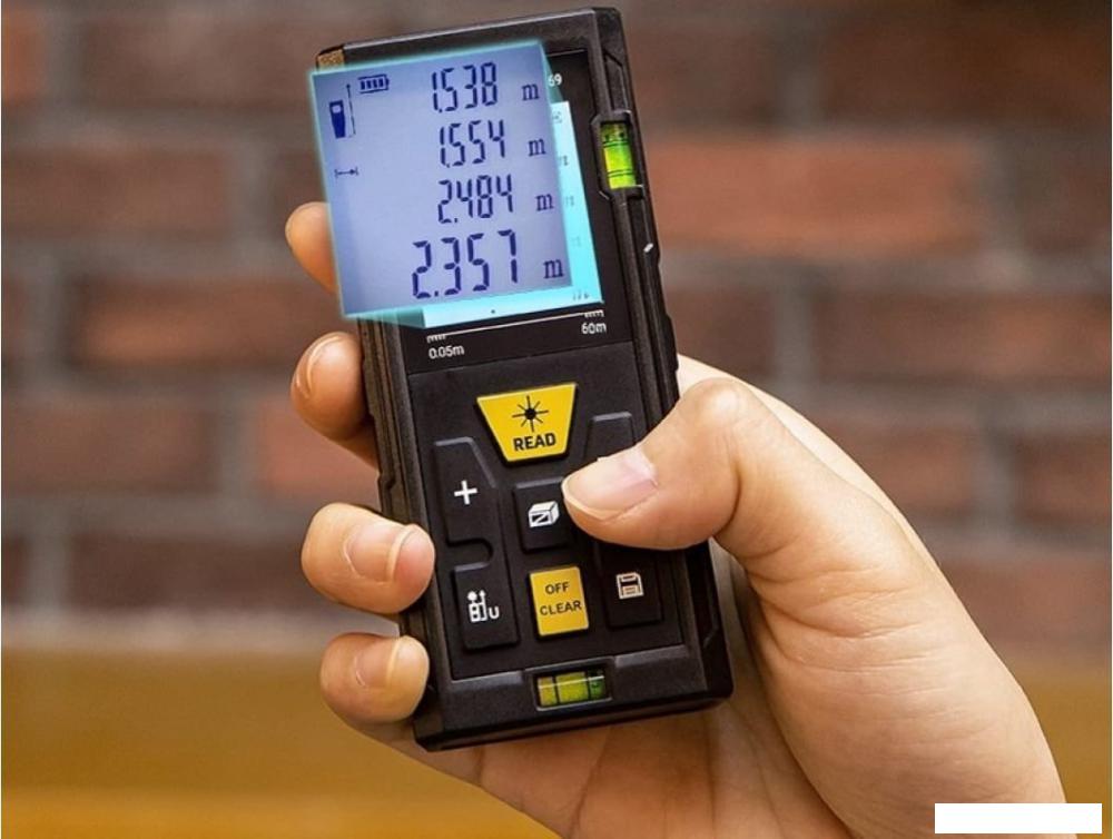 Лазерный дальномер Deli DL4169